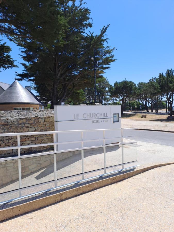 Le Churchill Hotel & Spa Carnac Εξωτερικό φωτογραφία